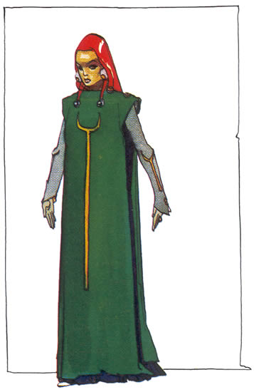 Illustration for article titled Costume Designs and Storyboards from the Dune That Never Was